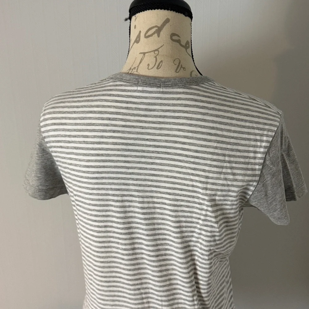 J. Crew 100% Cotton T-shirt Stripes size Small